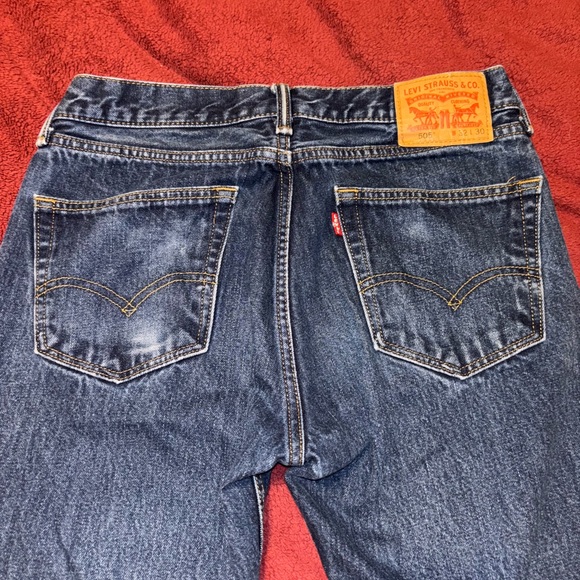 Levi's Dark Blue Denim Jeans - Picture 1 of 3